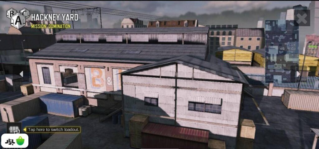 نقشه هکنی یارد (HackneyYard)