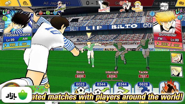 بازی Captain Tsubasa در فهرست بهترین بازی فوتبال اندروید