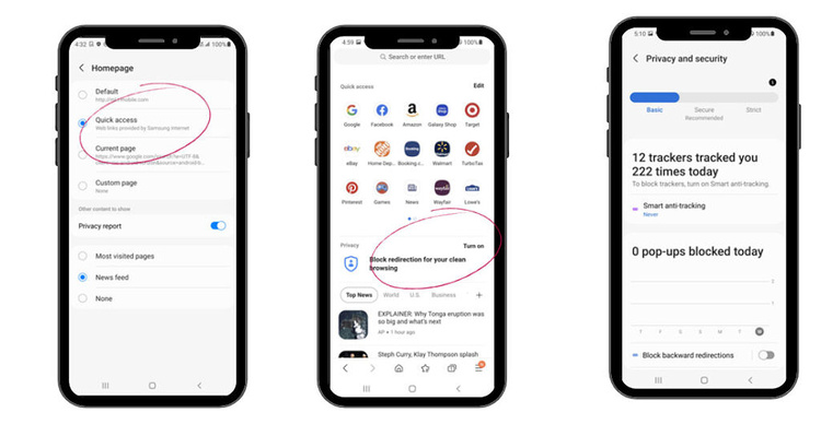 نسخه جدید مرورگر سامسونگ امکانات امنیتی پیشرفته‌تری را ارائه می‌دهد