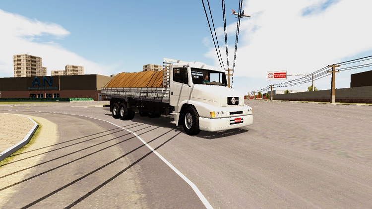 کامیون‌رانی در برزیل در بازی Heavy Truck Simulator