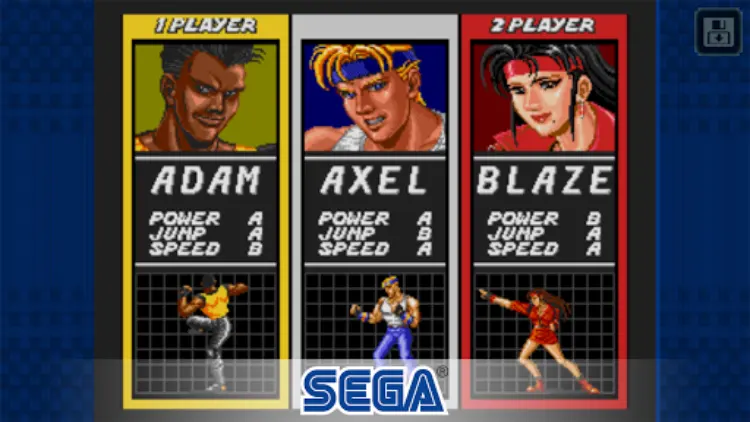 بازی Streets of Rage Classic