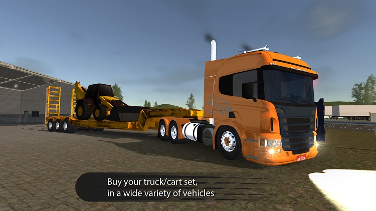 به راحتی در بازی The Road Driver کامیون و ماشین‌های سنگین برانید.