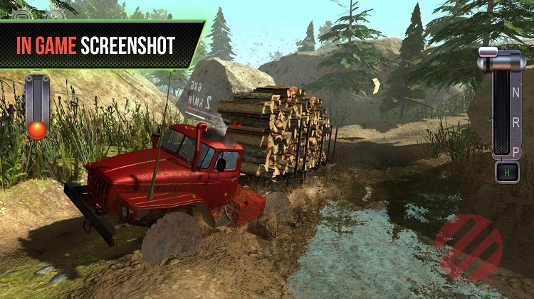 مسیرهای سخت و صعب‌العبور را در بهترین بازی کامیون اندروید یعنی بازی Truck Simulator OffRoad 4 تجربه کنید.