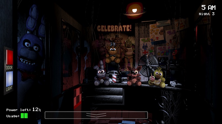 بازی عالی و ترسناک Five Nights at Freddy's