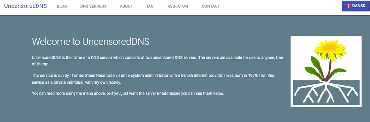 سرور Uncensored DNS