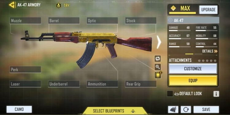 Ak47 کلاسیک و دوست‌داشتنی