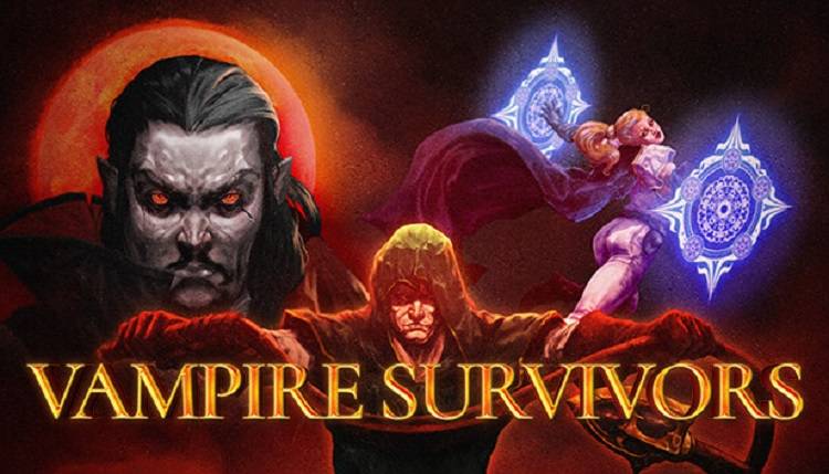 بهترین بازی‌های گیم پس - بازی Vampire Survivors