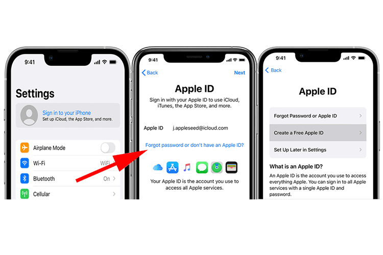 ساخت Apple ID 