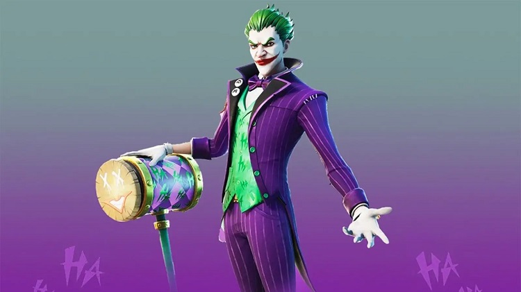 بهترین و جالب‌ترین اسکین‌های فورتنایت - اسکین The Joker