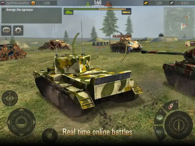 بازی نبرد تانکی Grand Tanks