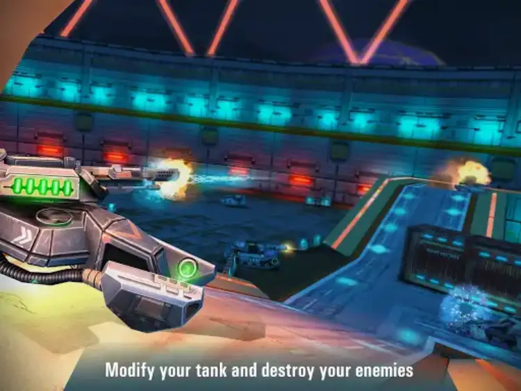 بازی تانک اندروید Iron Tanks