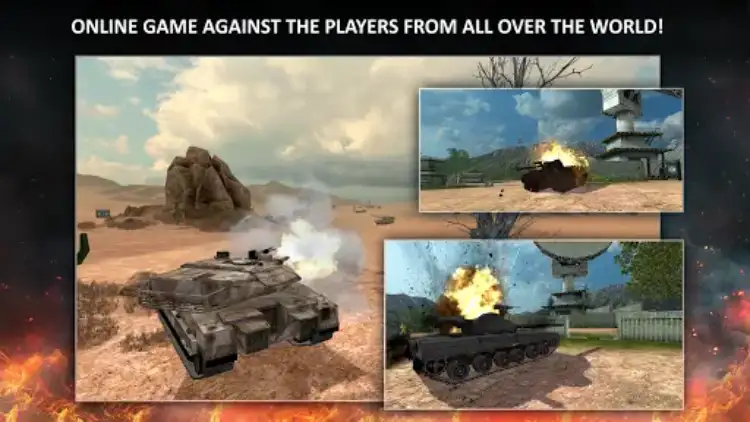 بازی 3بعدی Tanktastic 3D Tanks