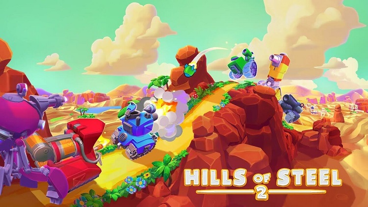 بهترین بازی‌های تانک برای اندروید - بازی Hills of Steel 2