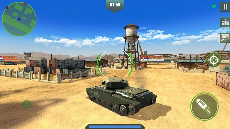 بهترین بازی‌های تانک برای اندروید - بازی War Machines: Tank Army Game