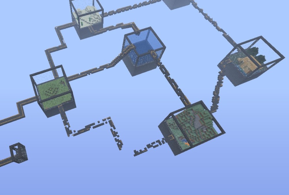 نقشه cube survival