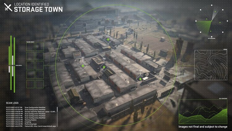 سازندگان از مکان جدیدی پرده برداشته‌اند که به زودی به این نسخه اولیه اضافه خواهد شد. این مکان جدید Storage Town نام دارد و همان طور که از تصویر پیداست، از چندین سوله نسبتاً بزرگ تشکیل شده