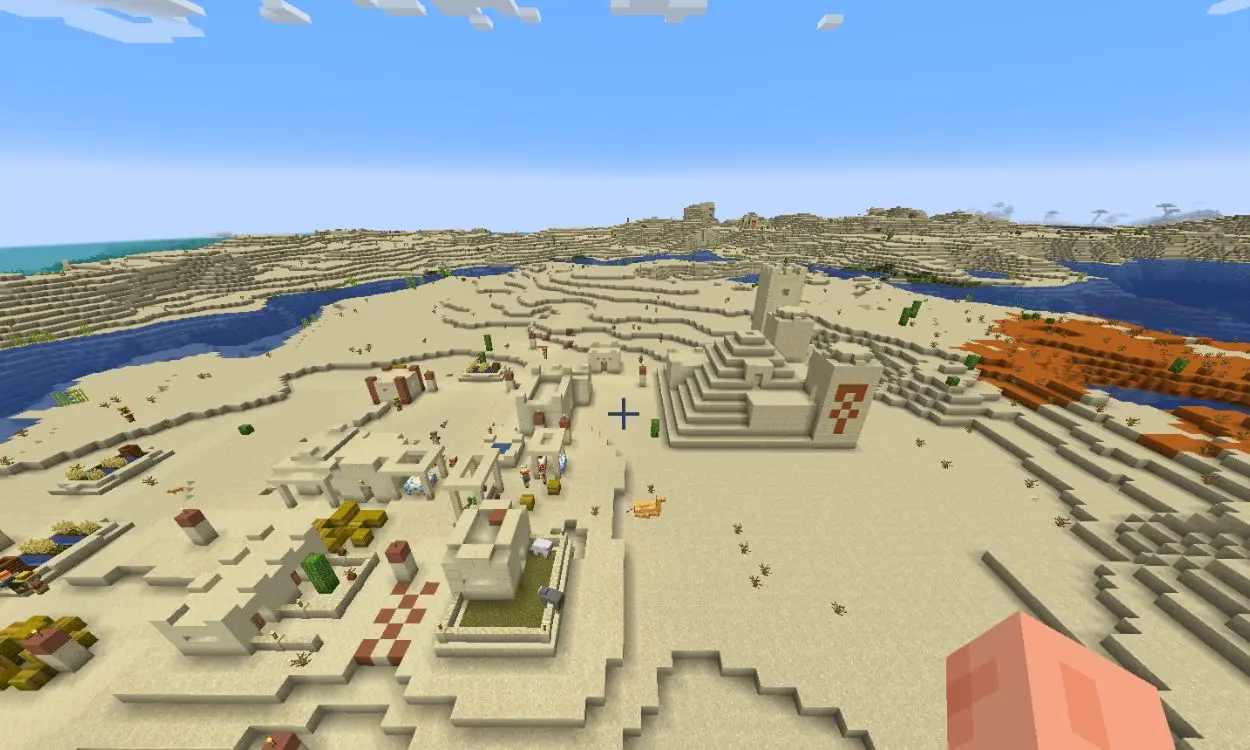 Desert Temple and Village