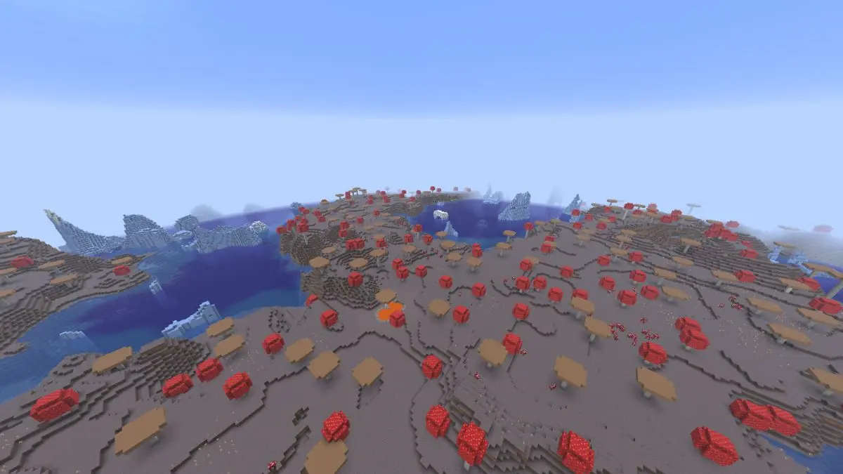Ice Covered Mushroom Island