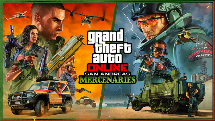 بسته الحاقی GTA Online: San Andreas Mercenaries