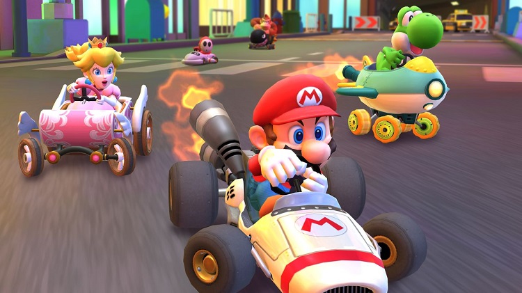 تجربه‌ی ناب ماشین سواری در یکی از بهترین بازی‌های ماشینی اندروید به نام  Mario Kart Tour!