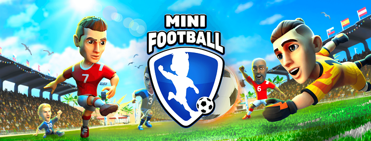 بازی Mini Football میزبان بازیکن‌های کارتونی جذاب است. 