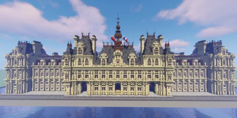 هتل دوویل پاریس در Minecraft
