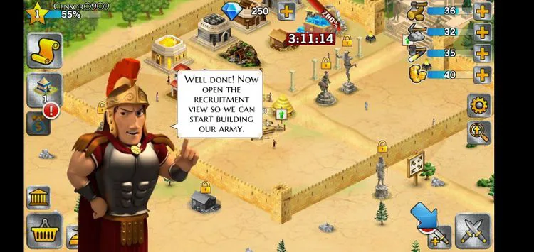 بازی Battle Empire Rome War Game