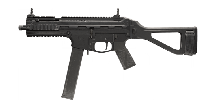 Striker 45 در Call of Duty: Modern Warfare 2019 نیز حضور داشته است. این تفنگ با الهام از تفنگ UMP45 طراحی شده است و دارای قدرت و سرعت شلیک بالایی است.