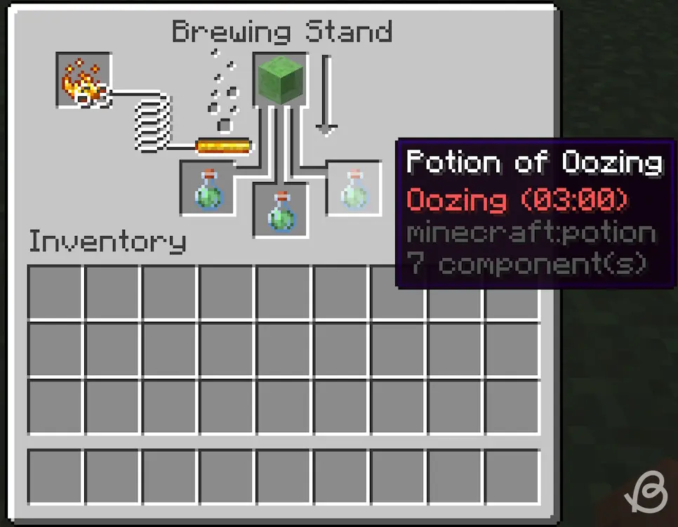 Potion of oozing