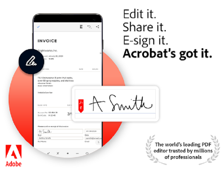 اپلیکبشن معروف کمپانی ادوبی یعنی Adobe Acrobat Reader در باز کردن فایل PDF به شما کمک زیادی می‌کند.
