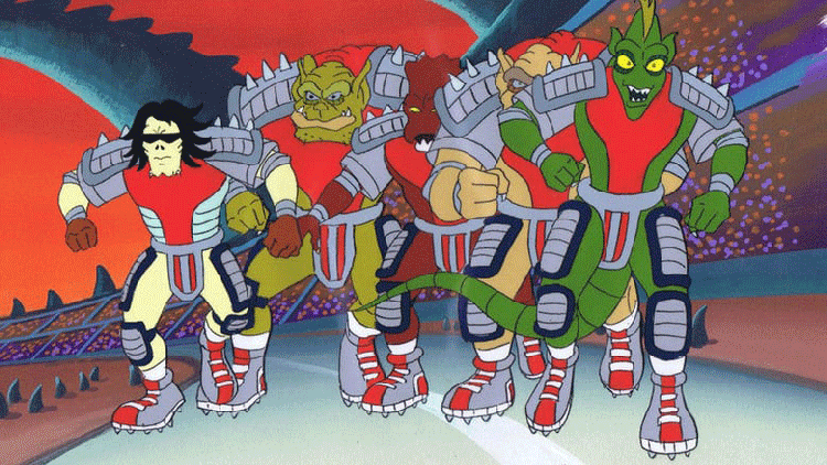 کارتون های قدیمی - انیمیشن Mutant League