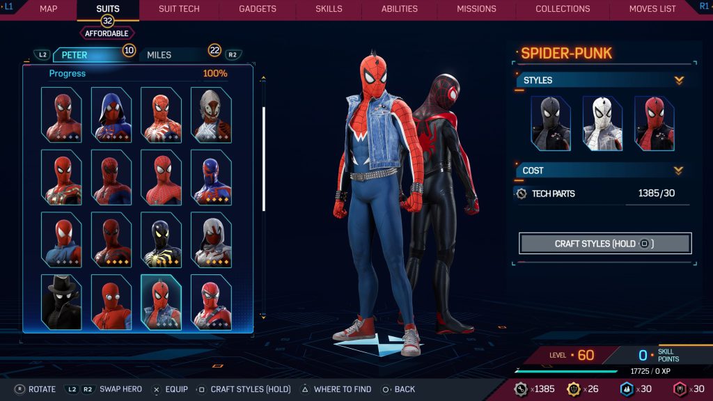 لباس Spider-Punk