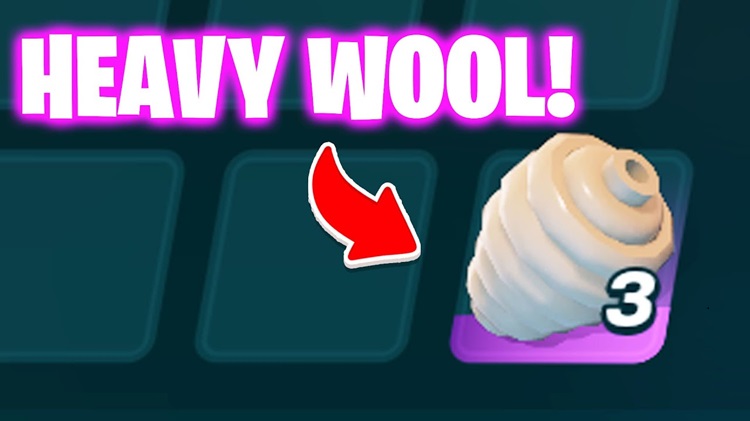 آیکون ماده پشم سنگین (Heavy Wool) در بازی لگو فورتنایت!