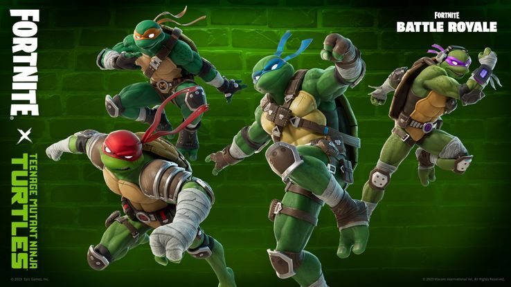طرفداران می‌توانند منتظر ظاهر شدن اسکین‌های مربوط به لاک‌پشت‌های نینجا در فروشگاه آیتم های داخل بازیفورت نایت باشند