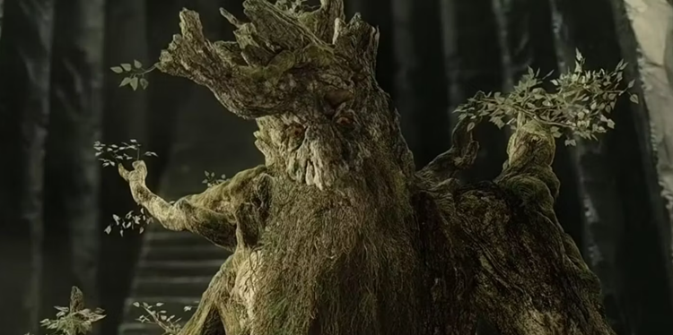 ریش درختی (Treebeard) که کهن‌ترین انت در سرزمین میانه و وقایع ارباب حلقه‌ها بود.