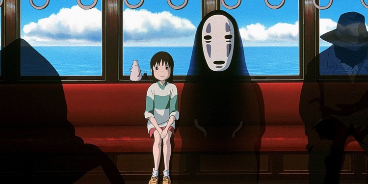 اثر شهر ارواح (Spirited Away) میازاکی که توسط دی کاپریو به اسکورسیزی پیشنهاد شده است.