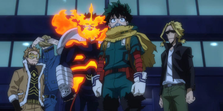 انیمه my hero academia