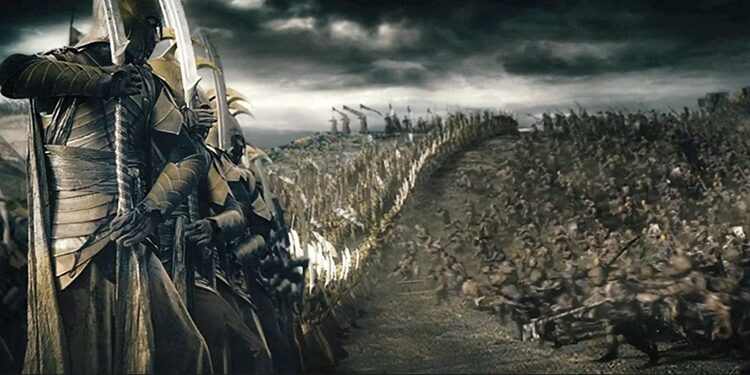 نبرد آخرین اتحاد یا همان داگورلاد که در اوایل فیلم یاران حلقه به تصویر کشیده شد.