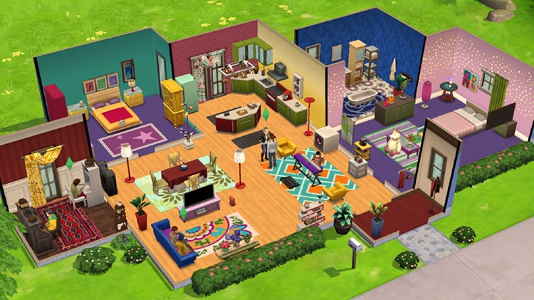 سری The Sims به معنای واقعی کلمه، یک شبیه‌ساز زندگی است و یکی از بهترین بازی‌های موبایل برای زوج‌ها به حساب می‌آید.