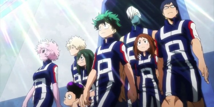 کلاس A-1 در انیمه My Hero Academia