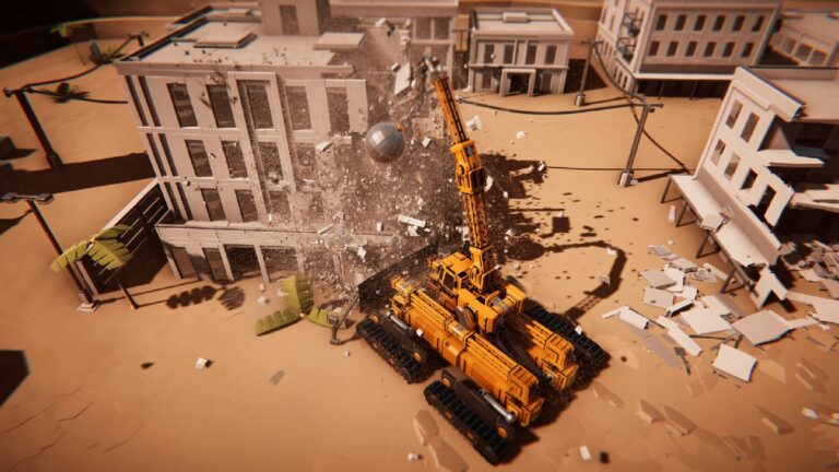 معرفی بازی Instruments of Destruction؛ تخریب ساختمان‌ها با وسایل نقلیه
