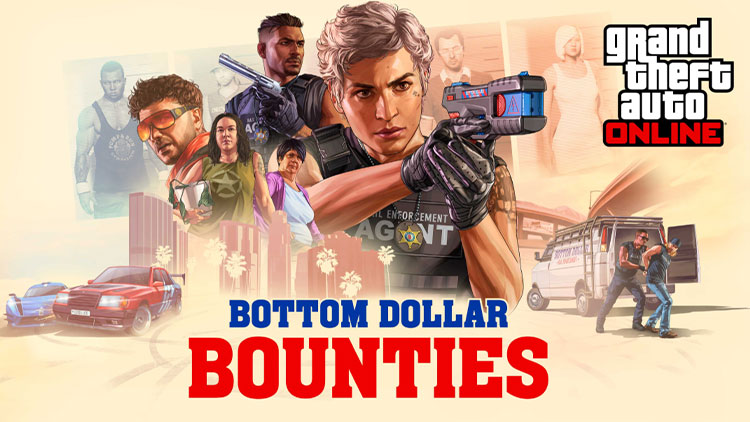 آپدیت Bottom Dollar Bounties بازی GTA Online 