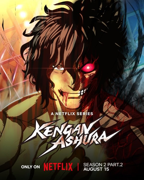 پوستر نیمه دوم فصل دوم انیمه Kengan Ashura