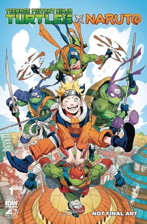 کمیک Naruto x Teenage Mutant Ninja Turtles