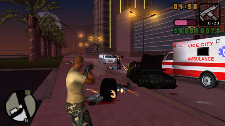 بازی Grand Theft Auto: Vice City Stories / بازی جی‌تی‌ای PSP