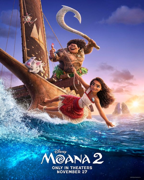 پوستر انیمیشن Moana 2