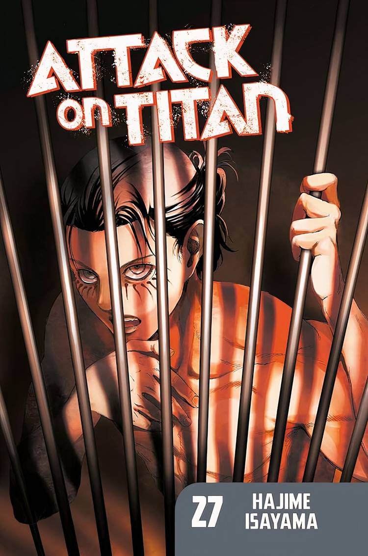 کاور آرت جلد ۲۷ مانگا Attack on Titan