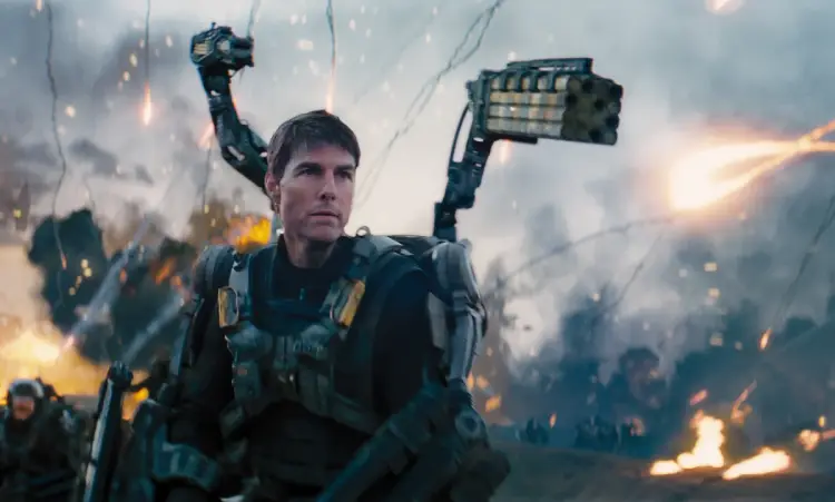 تام کروز در فیلم Edge of Tomorrow