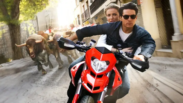 تام کروز در فیلم Knight and Day
