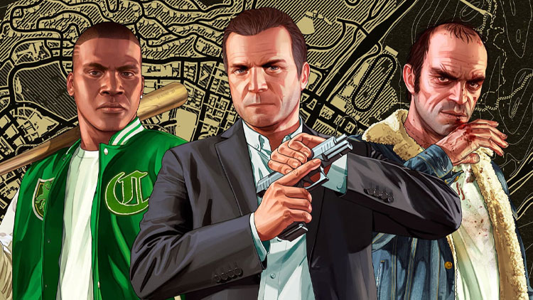 داستان بازی Grand Theft Auto 5